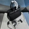 hermes2.jpg Hermès Birkin B25 Togo Black 25Cm Silver Hardware