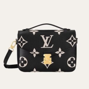 Louis Vuitton Pochette Métis Bag Black 9.8 Inches M45773