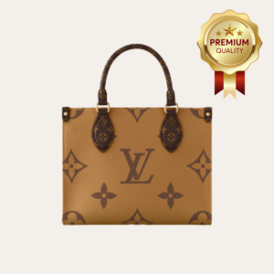 [Premium Quality] – Louis Vuitton Onthego PM Brown 9.8 Inches M46373