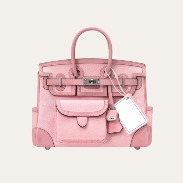 Hermès Birkin 25 Cargo Travel Bag Pink 25Cm