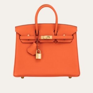 thumbnail-37.jpg Hermes Birkin 35 Togo Leather Gold Hardware Orange 35Cm