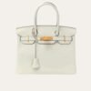 Hermes Birkin 30 Togo Mushroom White 30Cm