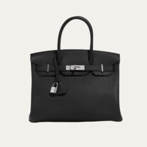 thumbnail-48.jpg Hermès Birkin B25 Togo Black 25Cm Silver Hardware