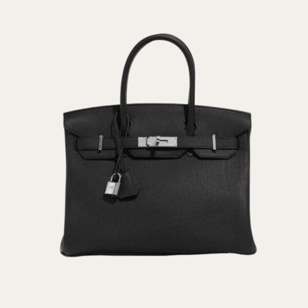 thumbnail-48.jpg Hermès Birkin B25 Togo Black 25Cm Silver Hardware