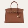 Hermes Birkin 35 Epsom Gold Brown 35cm