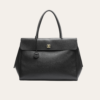 Chanel Large Tote Bag Grained And Gold Tone Metal Black 16.9 Inches AS6289 B24248 94305